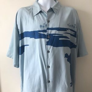 Pusser’s 100% Silk Shirt Size XL